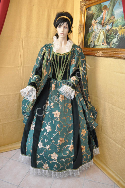Costume Storico Donna del Cinquecento (9)