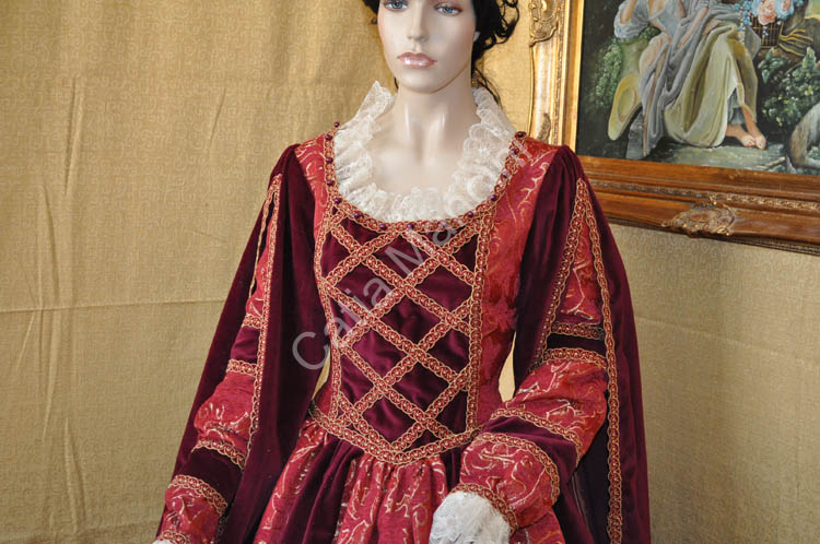 Vestito Storico Donna del 1500 (13)