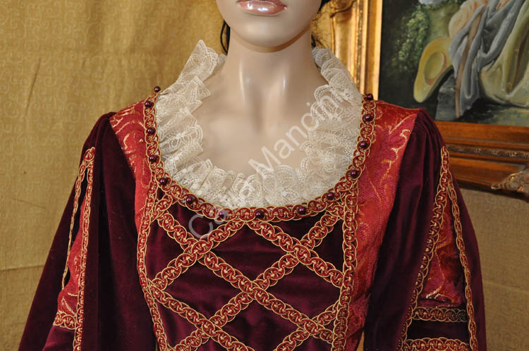 Vestito Storico Donna del 1500 (15)