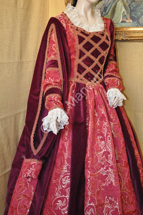 Vestito Storico Donna del 1500 (5)