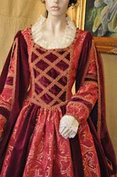 Vestito Storico Donna del 1500