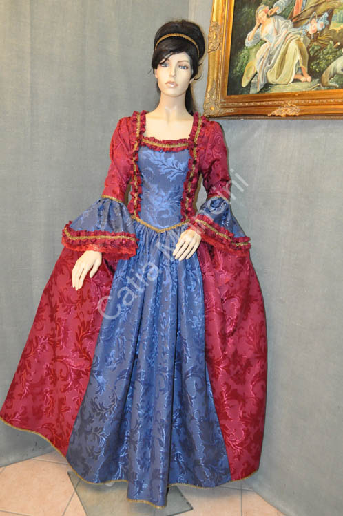 Abito donna del settecento
