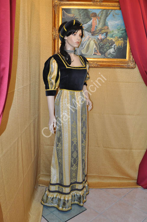 Costume Vestito Abito del Medioevo (10)