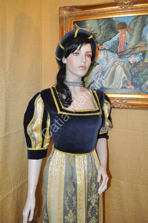 Costume Vestito Abito del Medioevo (13)