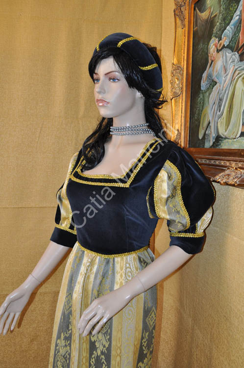 Costume Vestito Abito del Medioevo (3)