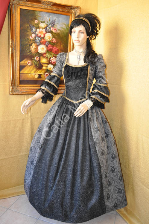 Costume Storico epoca 1738 (6)