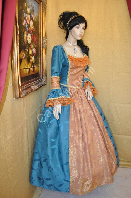 18 century woman costume (3)