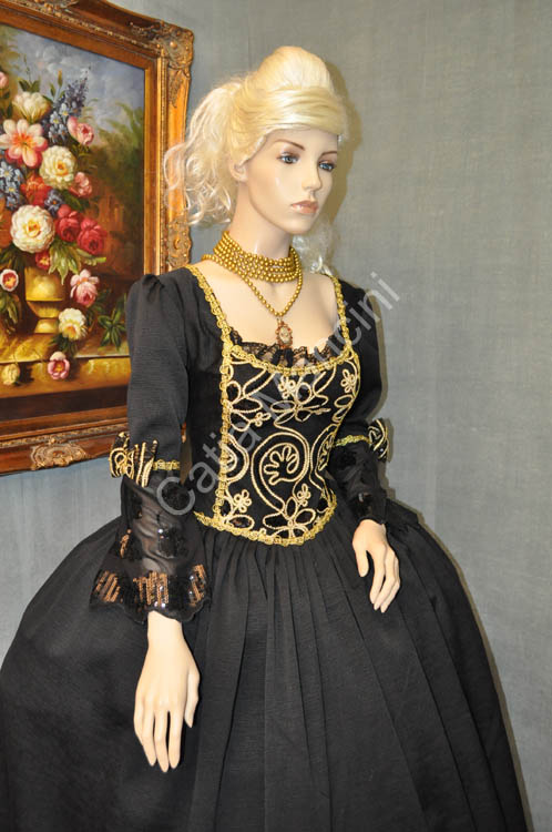 Costume-Storico-Abito-d'epoca 1700 (2)