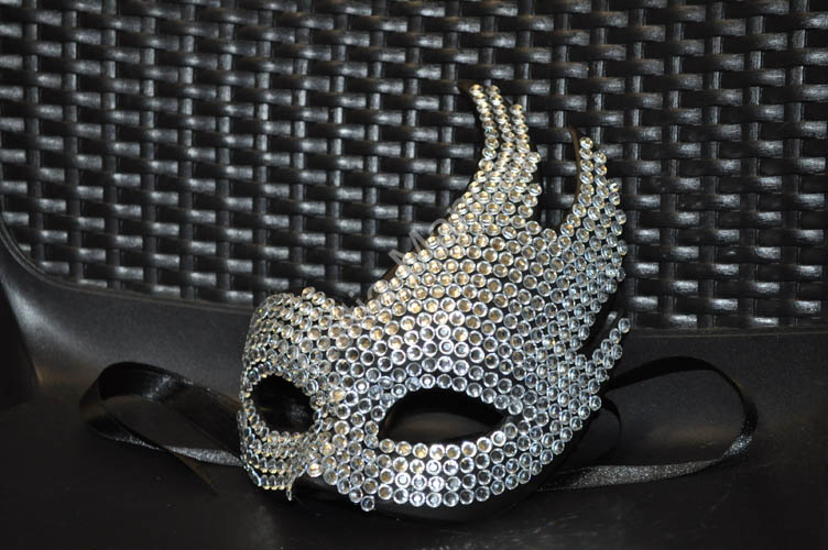 Maschera con strass (3)