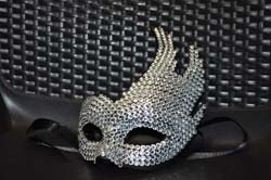 Maschera con strass (3)