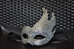 Maschera con strass (3)