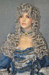 parrucca donna del 1700