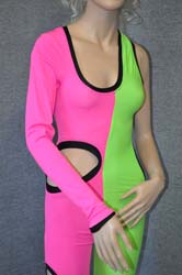 vestito sexy lycra disco cubo (14)