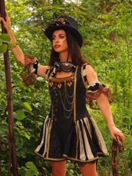 abito steampunk su misura (16)