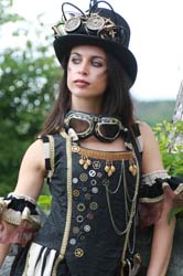 abito steampunk su misura (4)