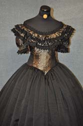 costume storico 1800 nero (3)