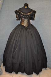 costume storico 1800 nero (9)