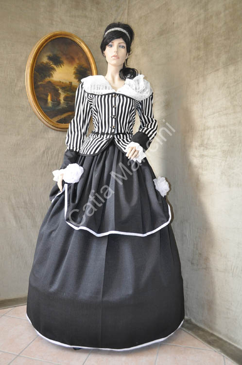 Abito-Donna-Epoca-Ottocento