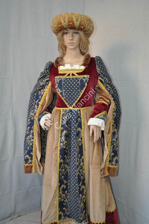 vestito medievale donna corteo (7)