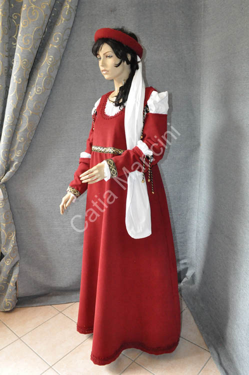 Costume Storico Donna Medievale (10)