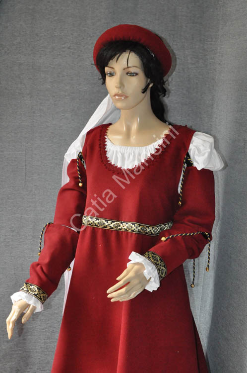 Costume Storico Donna Medievale (2)