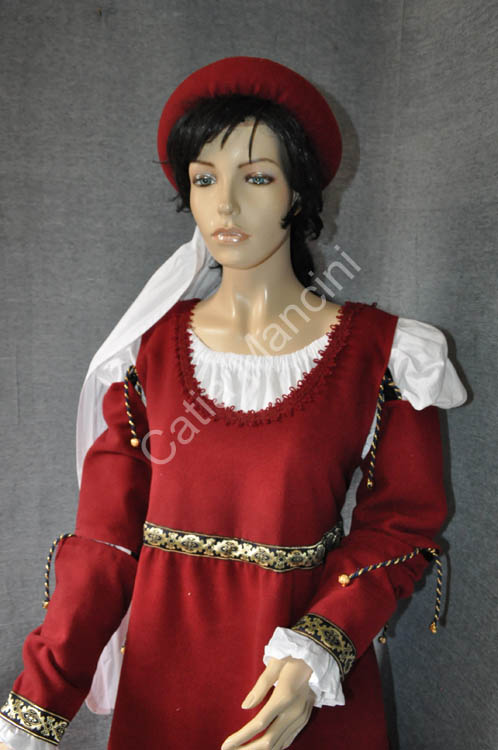 Costume Storico Donna Medievale (5)