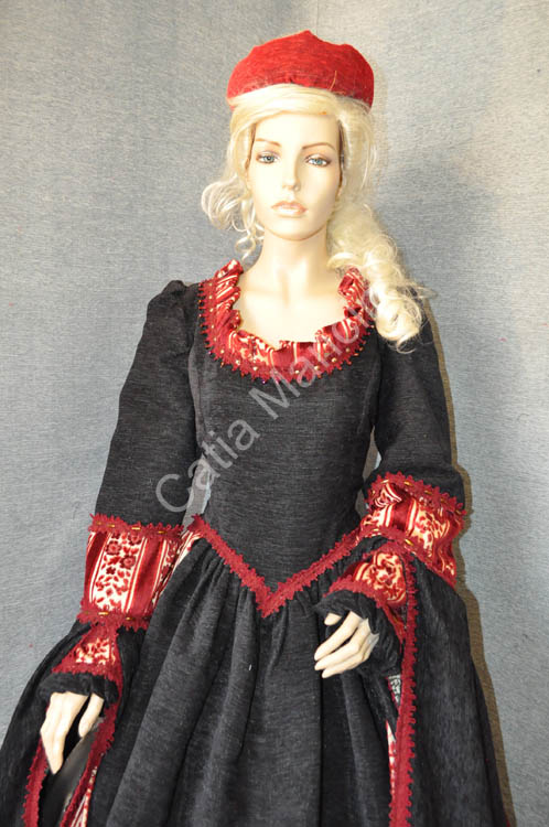 vestito medievale 1400 (1)