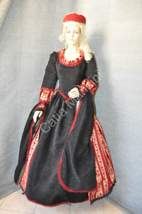 vestito medievale 1400 (10)