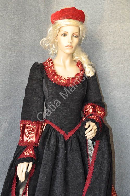 vestito medievale 1400 (13)