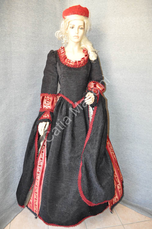 vestito medievale 1400 (14)