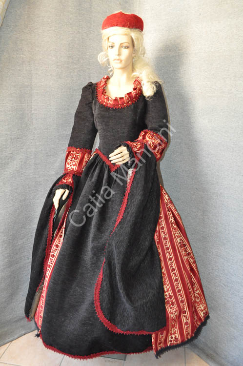 vestito medievale 1400 (15)