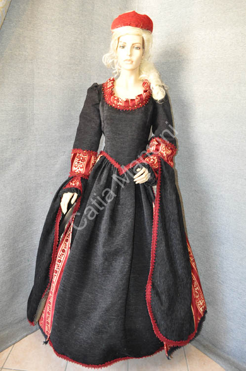 vestito medievale 1400 (6)