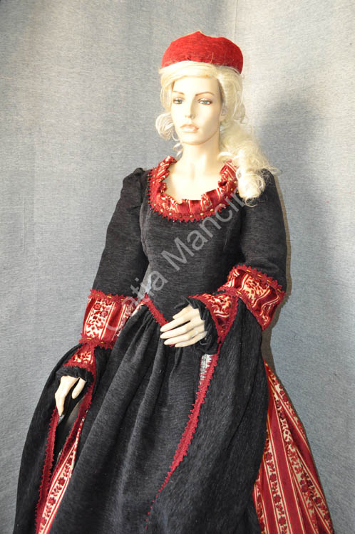 vestito medievale 1400 (9)