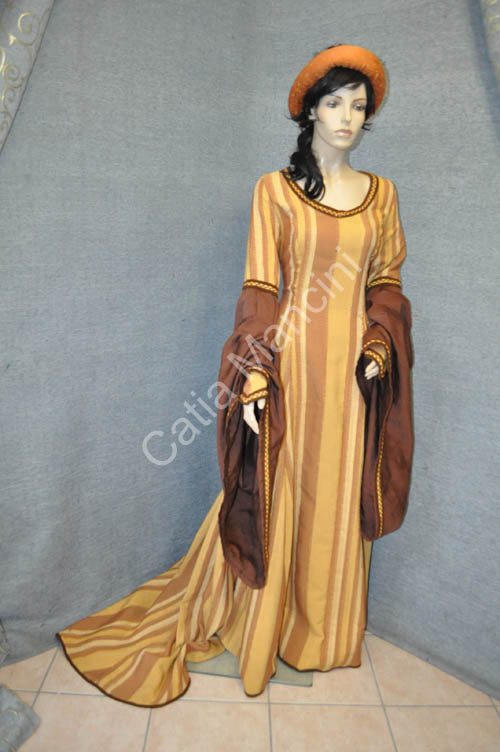 Costume Storico Donna Medioevale (14)