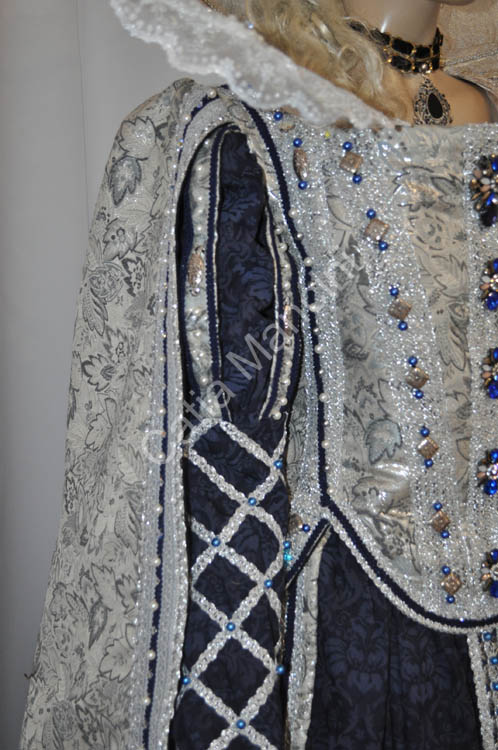 Vestito Rinascimentale del 1500 Catia Mancini (11)