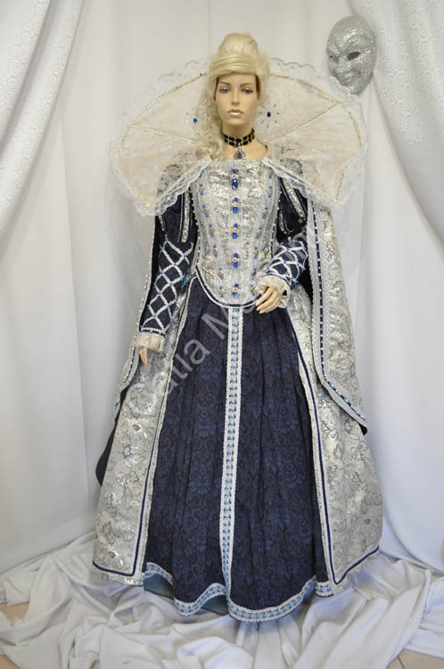 Vestito Rinascimentale del 1500 Catia Mancini (2)