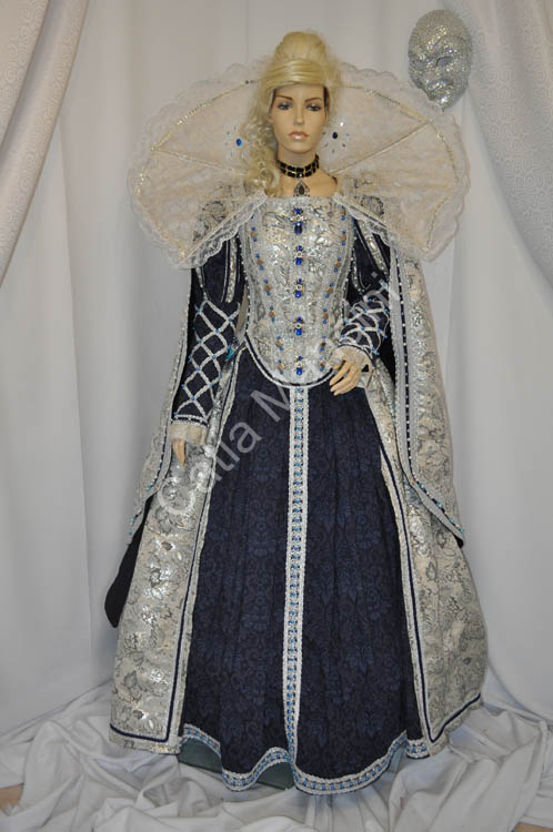Vestito Rinascimentale del 1500 Catia Mancini (7)