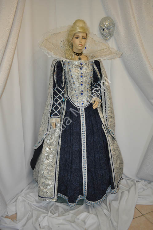 Vestito Rinascimentale del 1500 Catia Mancini (9)