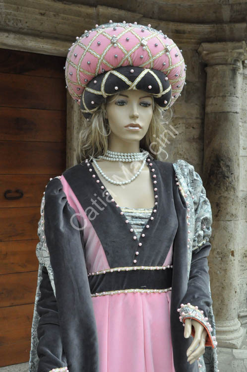 Vestito Dama Medioevo Catia Mancini (14)