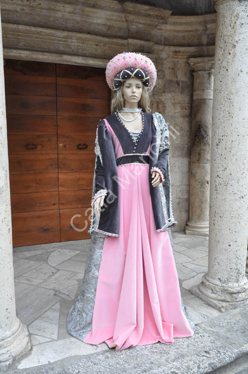 Vestito Dama Medioevo Catia Mancini (6)