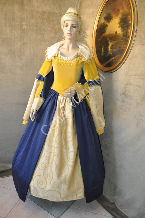 Vestito Nobildonna Medievale (7)