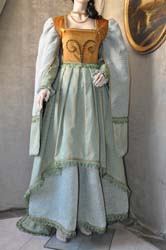 Vestito Donna del Medioevo 1380 (1)