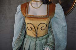 Vestito Donna del Medioevo 1380 (15)