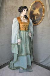 Vestito Donna del Medioevo 1380 (4)