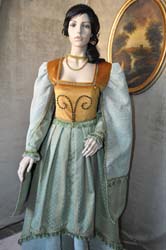 Vestito Donna del Medioevo 1380 (8)