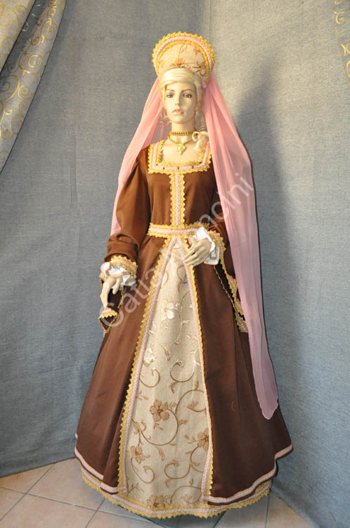 Vestito Medievale 1480 (10)