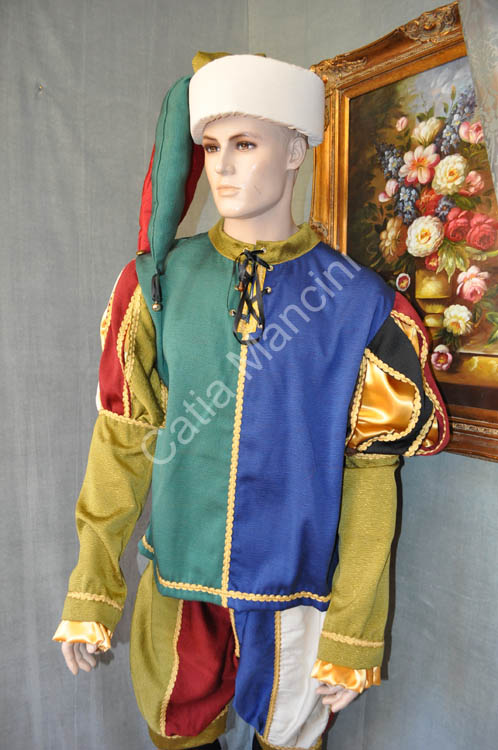 Costume Giullare Medioevo (13)