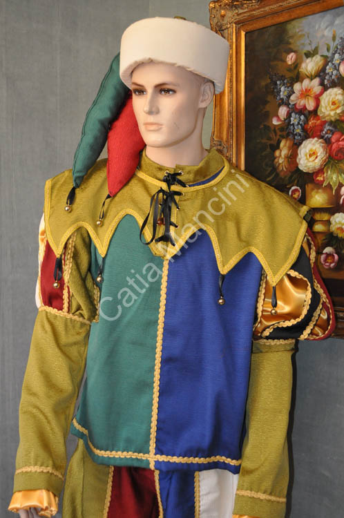 Costume Giullare Medioevo (15)