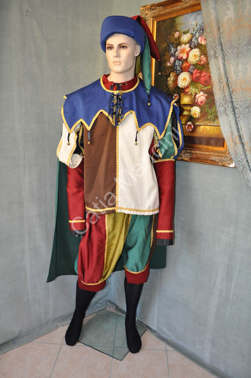 Costume-Jolly-Giullare-Jullare-Medioevo