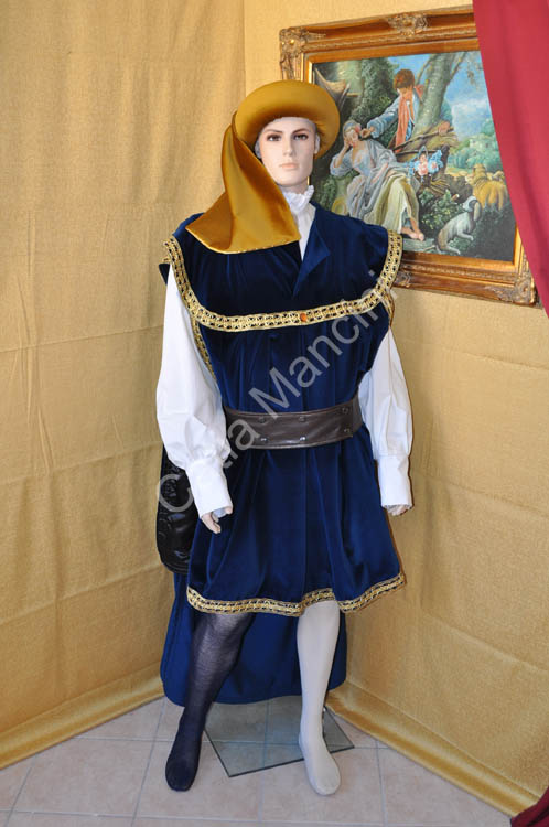 Vestito Medioevale 1400 Uomo (10)